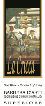 Etikett Cricca